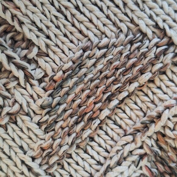 David Brett Vintage Floral Pattern Sweater Knitted Cotton Made in USA size Large - Picture 8 of 16